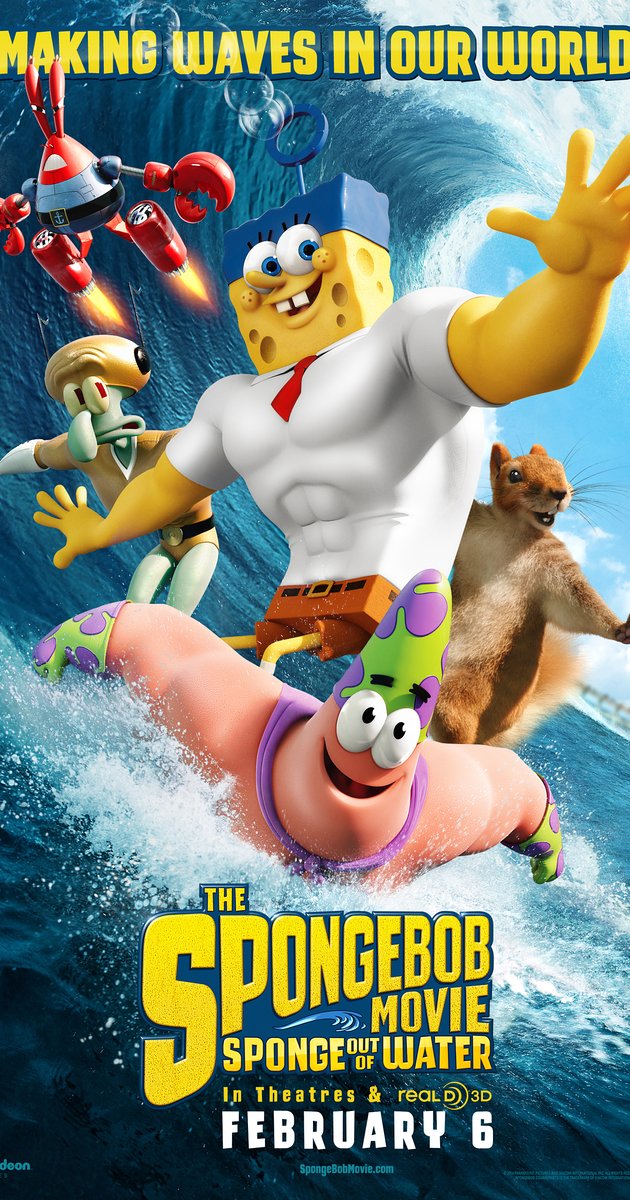 The SpongeBob Movie Sponge Out of Water