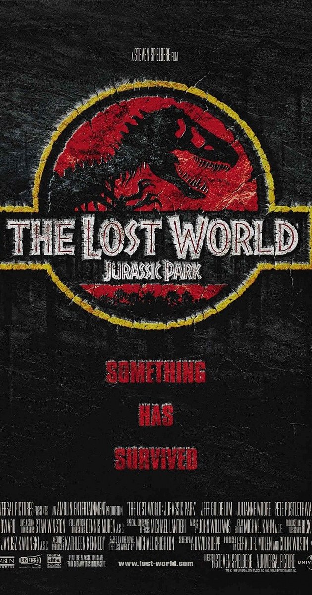 The Lost World Jurassic Park 1997