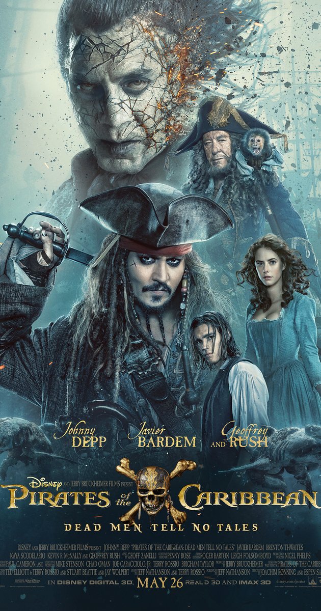 Pirates of the Caribbean Dead Men Tell No Tales