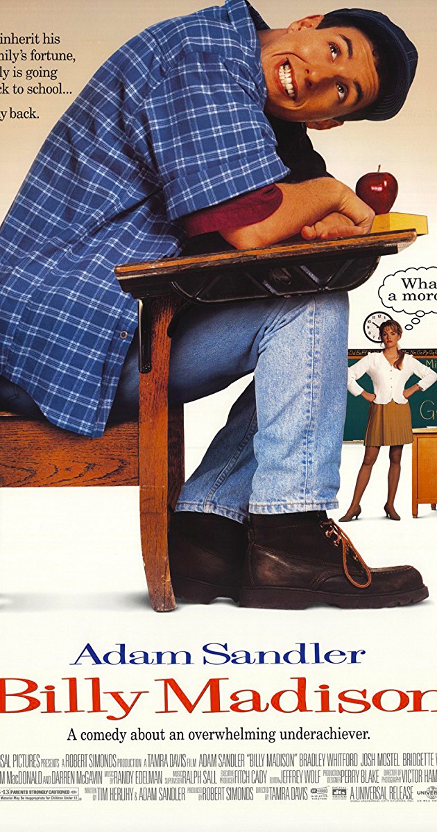 Billy Madison (1995)- นักเรียนสมองตกรุ่น